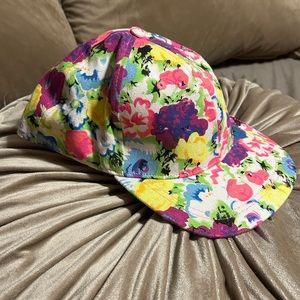 Colorful Floral Cap